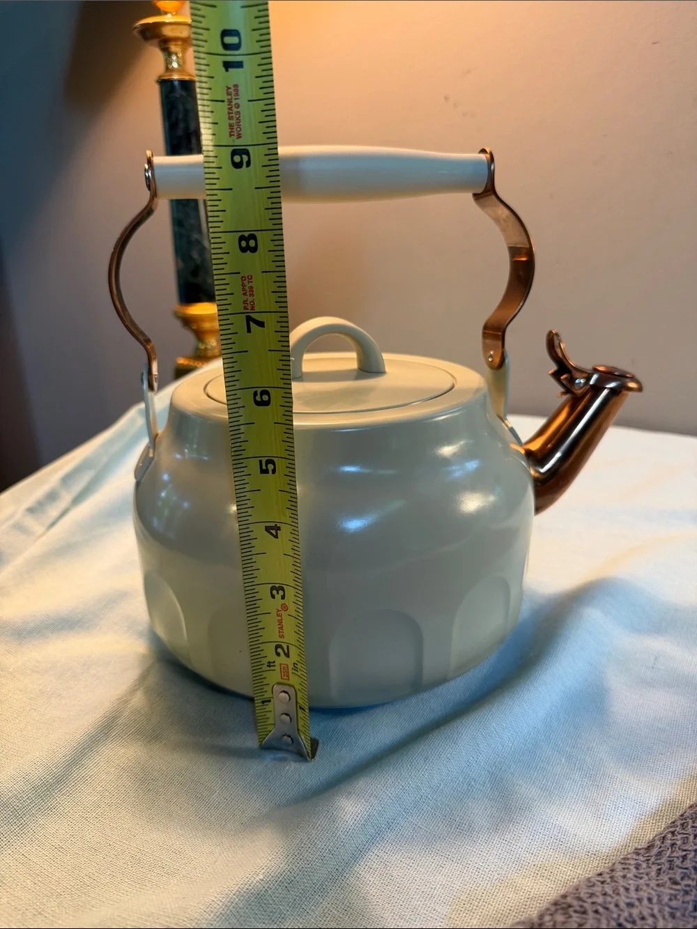 Hearth& Hand Magnolia Stainless whistling tea pot 🫖 kettle sage green